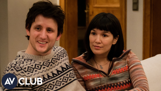Zach Woods and Zoe Chao on playing foils in<i> Downhill</i>'s climactic fight scene